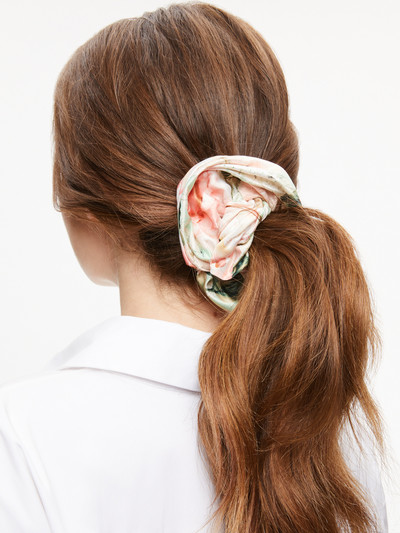 Alice + Olivia CHER LARGE PRINTED SCRUNCHIE outlook