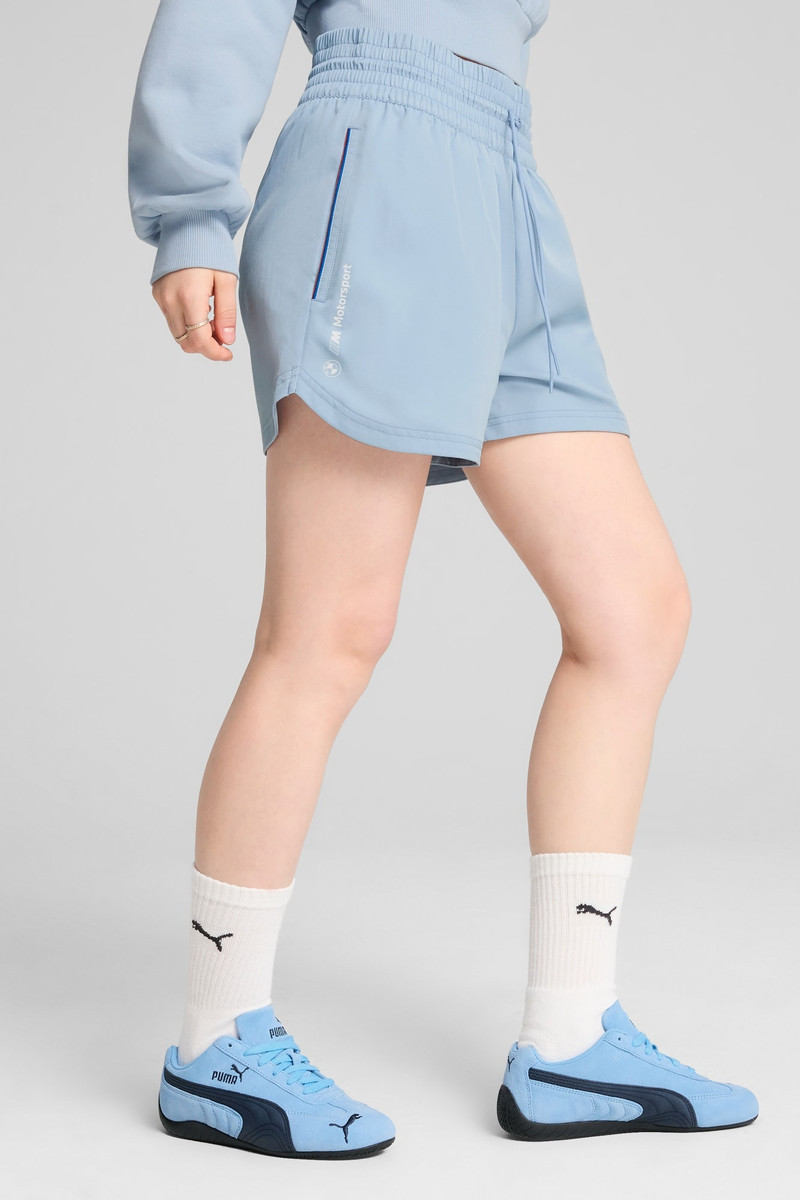 PUMA BMW M Motorsport Essentials+ Women's Woven Shorts outlook