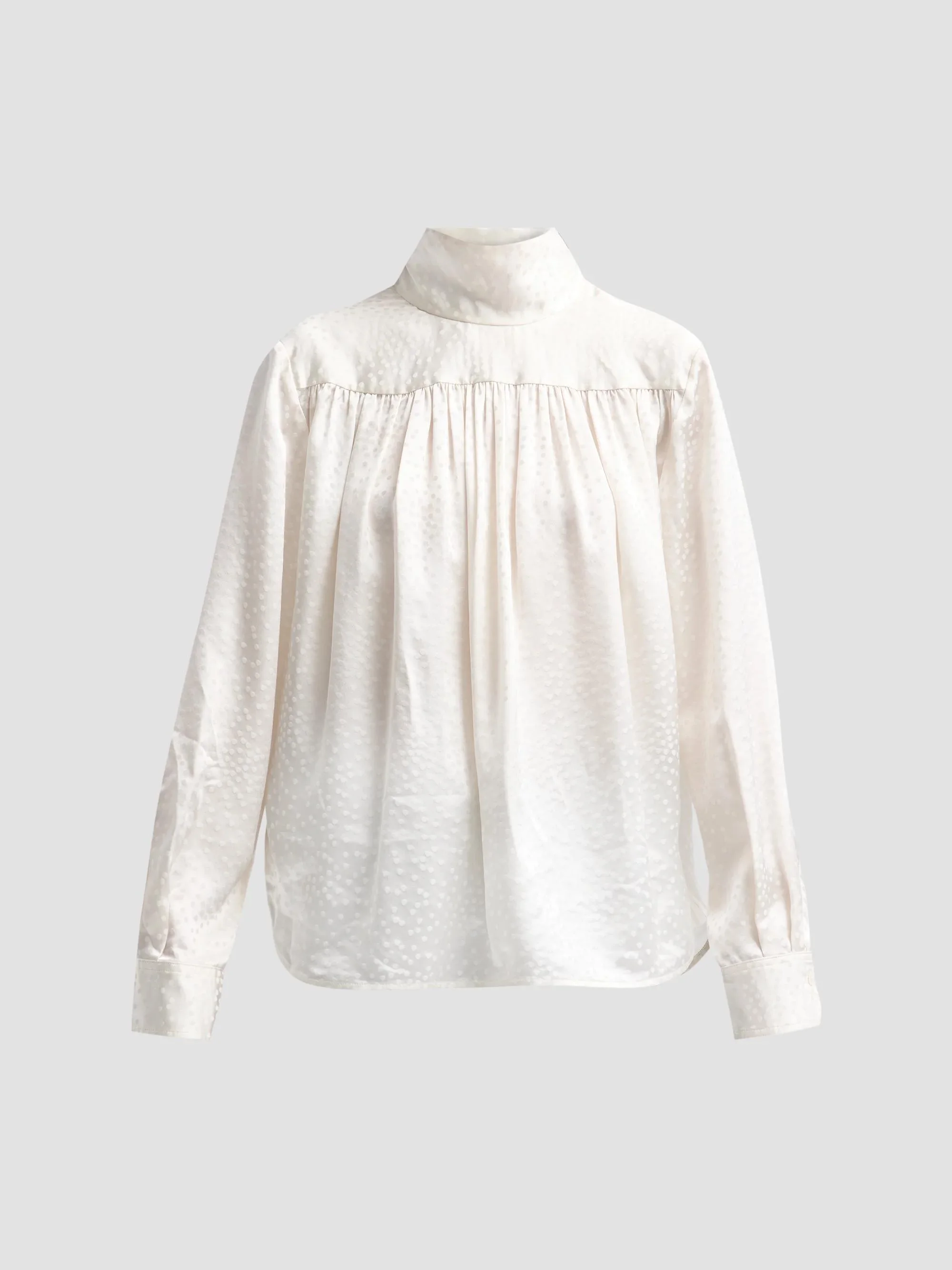 A. L.C. Women's Danielle Silk Top - Ivory - 1