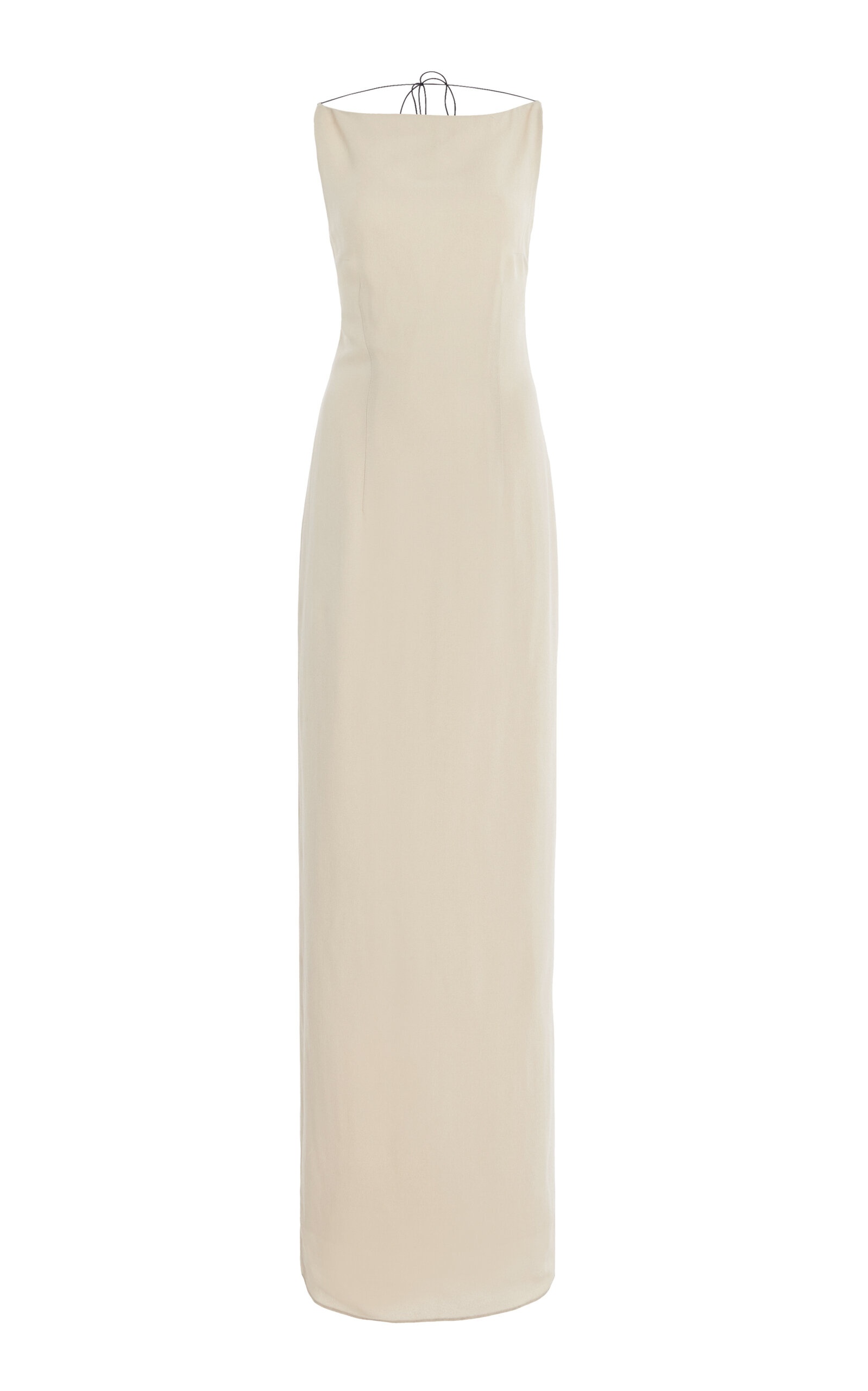 Hebe Crepe Gown ivory - 1