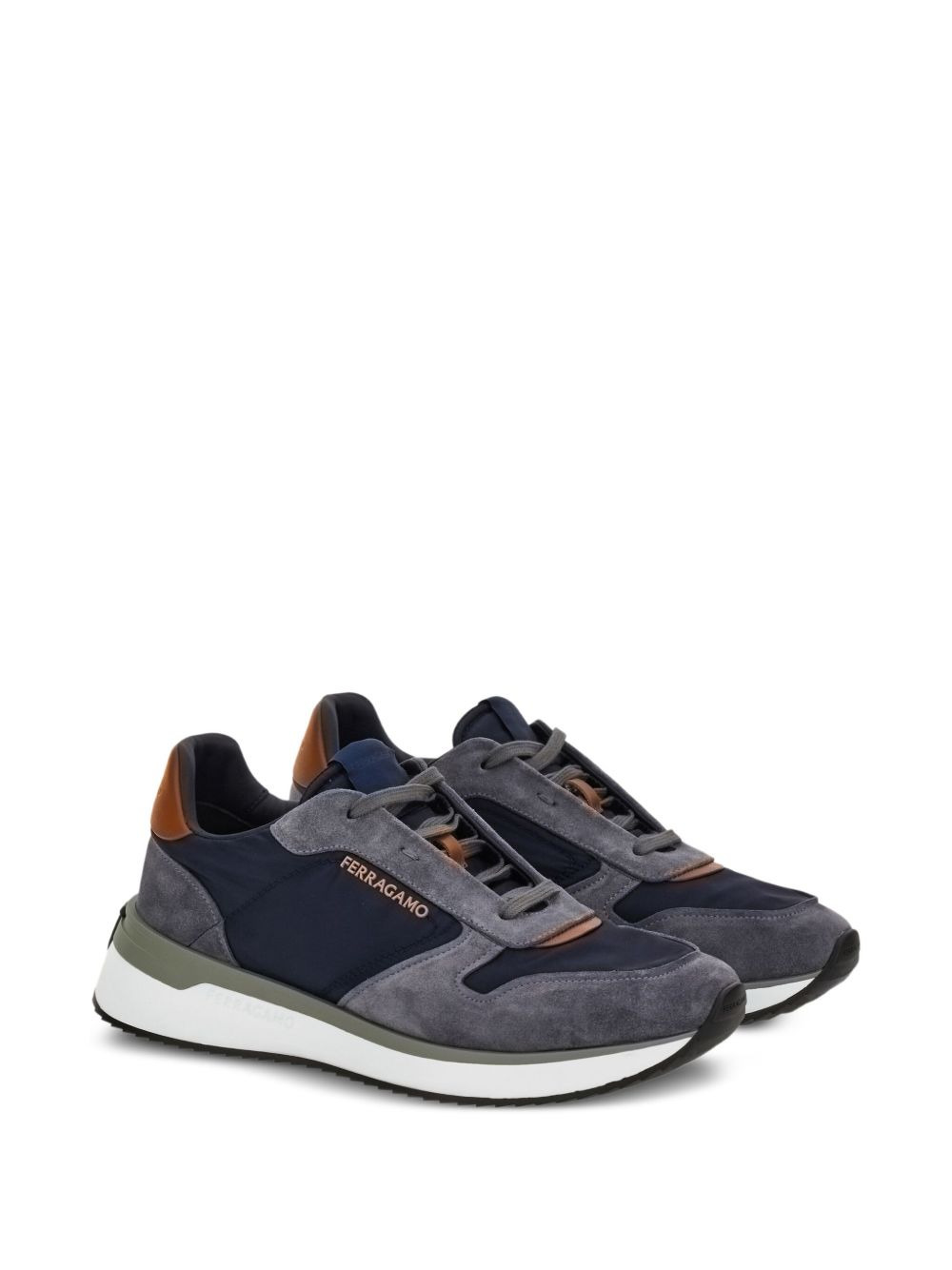 suede leather sneakers - 2