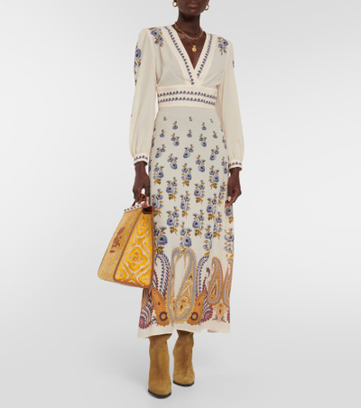 Etro Paisley midi dress outlook