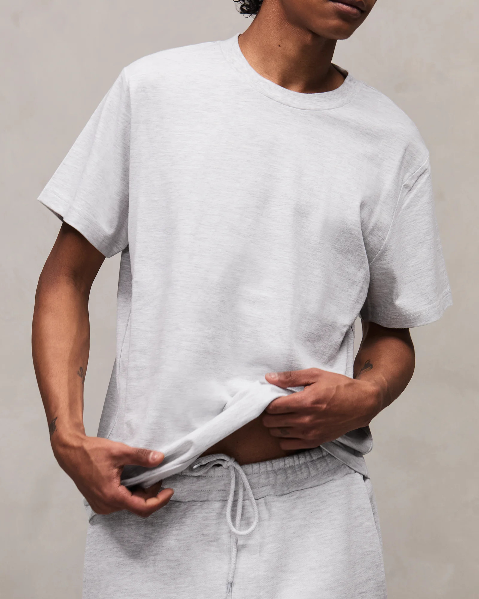 STANDARD TEE HEATHER GREY - 4