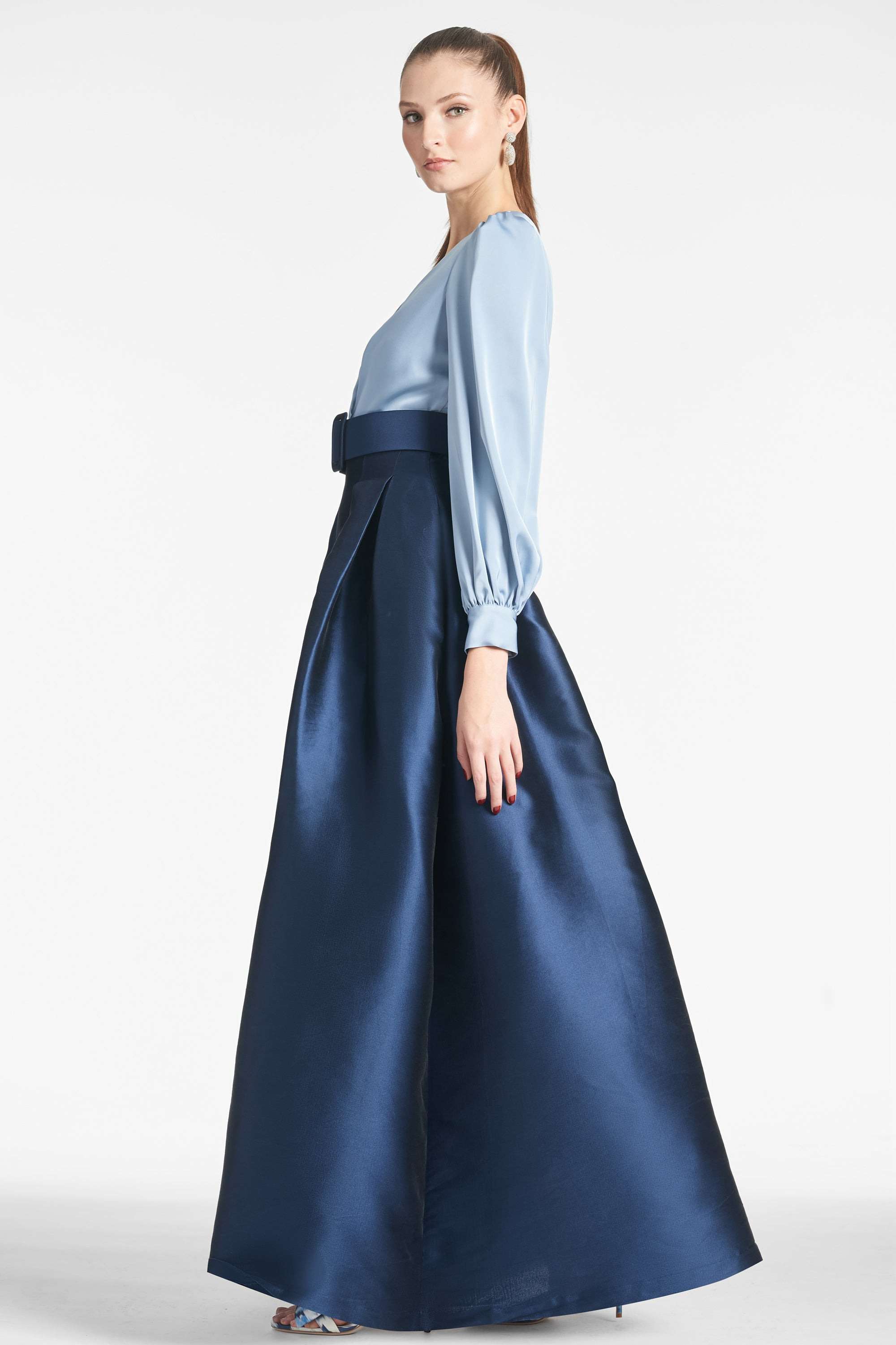 Zoe Gown - Slate/Navy - 3