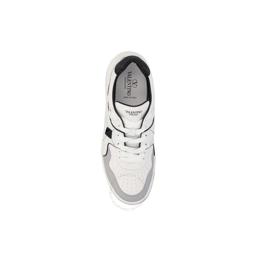 Valentino One Stud Nappa Low-Top Sneakers - 4
