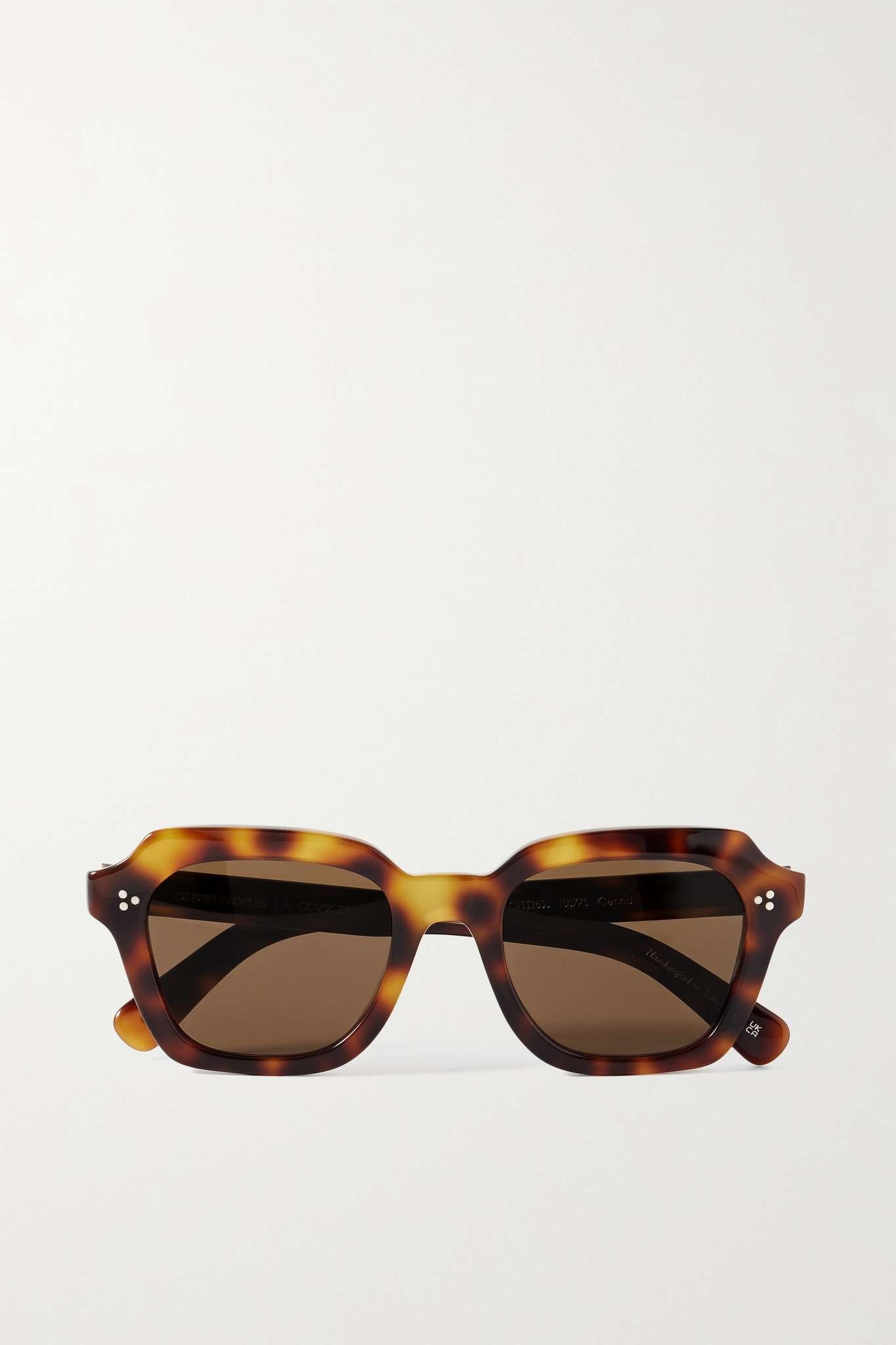 Kienna square-frame tortoiseshell acetate sunglasses - 1