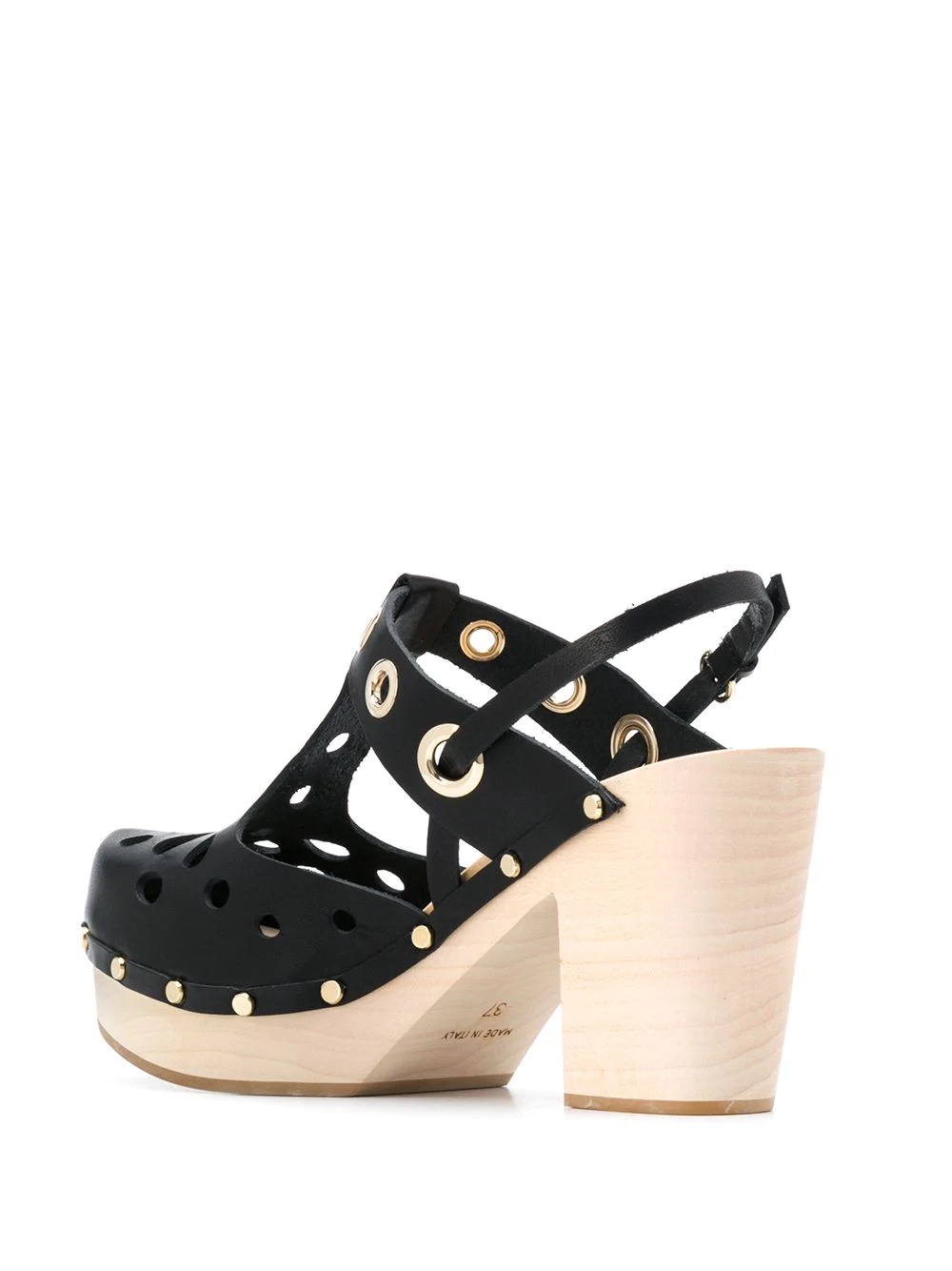 laser cut detailing clogs - 3