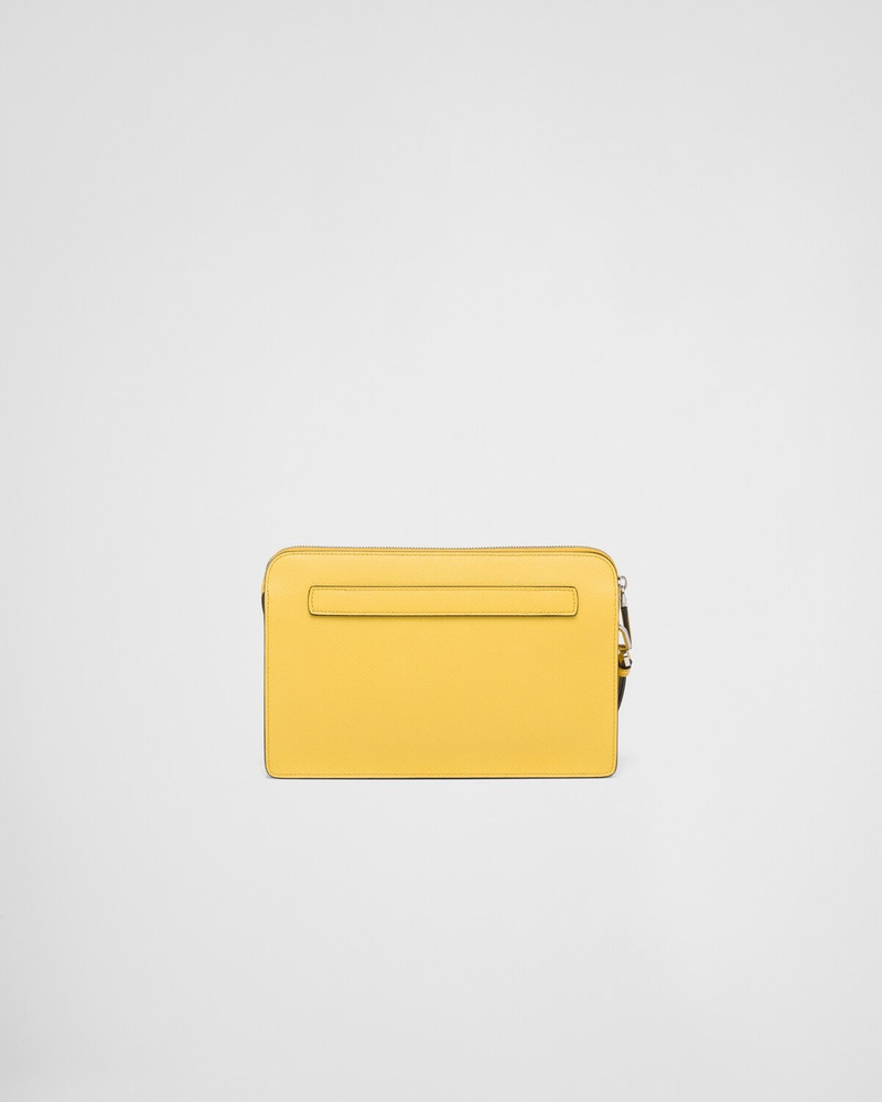 Saffiano leather pouch 4
