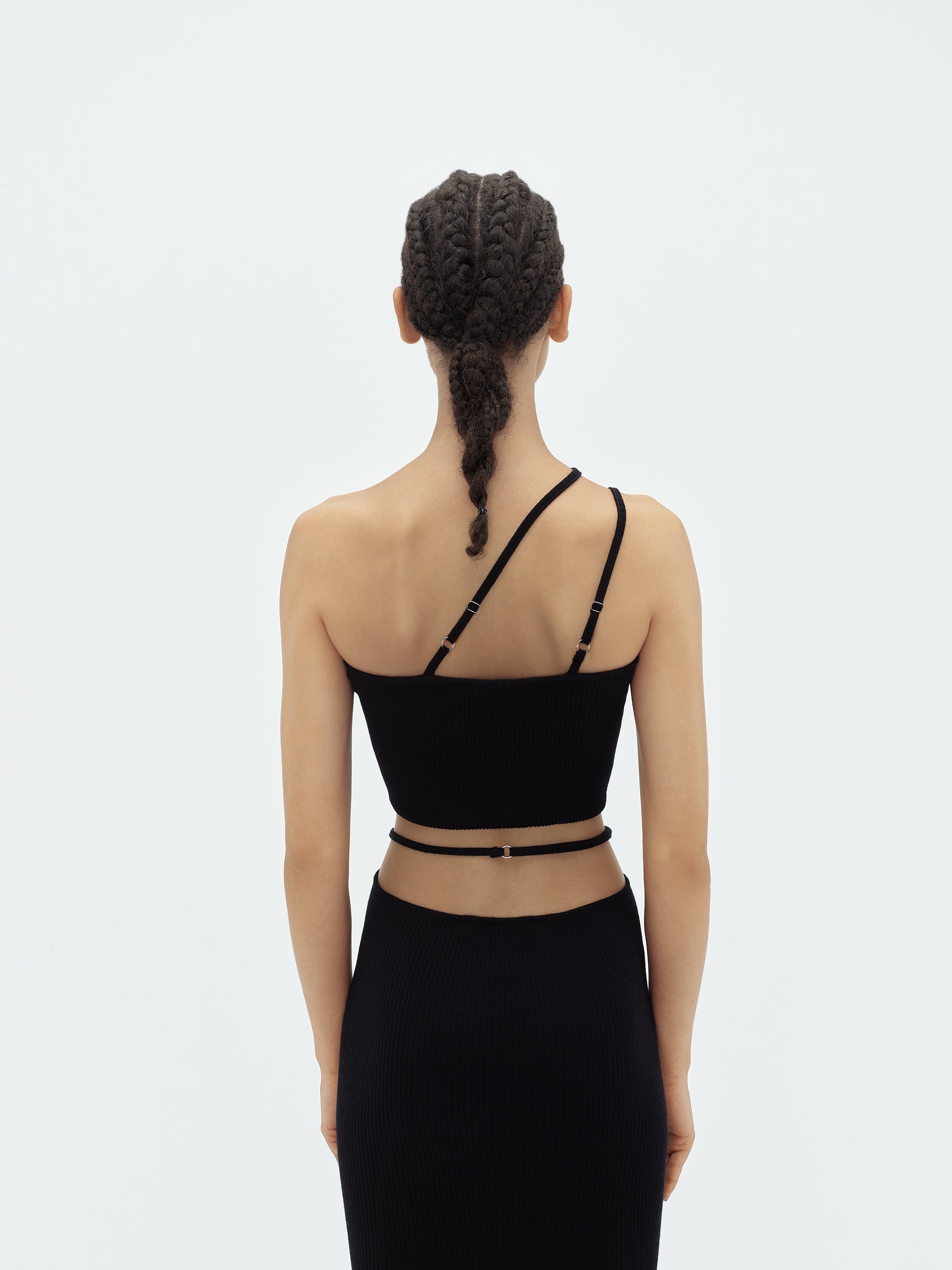 VERTICAL AMIRI ASYMMETRIC TOP - 5