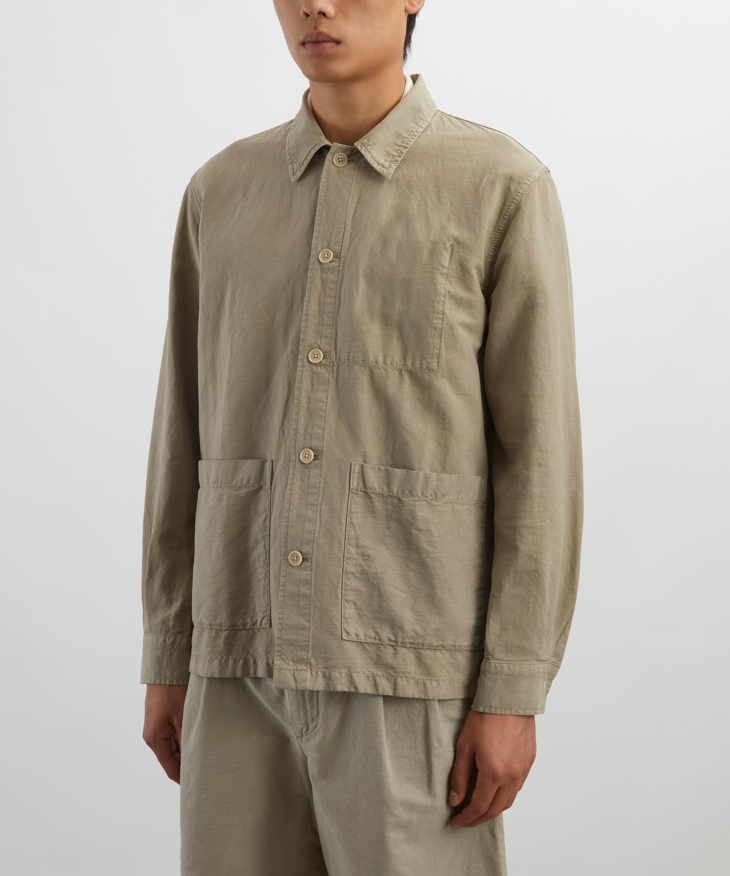Julian Cotton-Linen Overshirt - 3