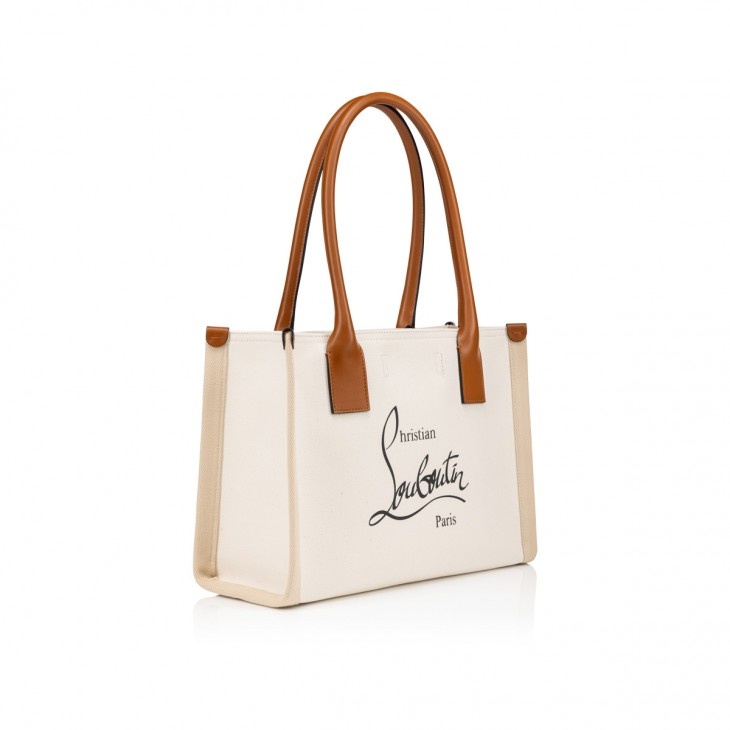 Christian Louboutin Nastroloubi E/W small Natural | REVERSIBLE