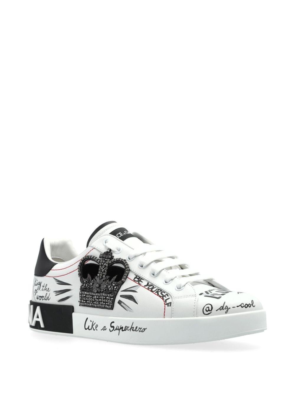 logo-patch sneakers - 2
