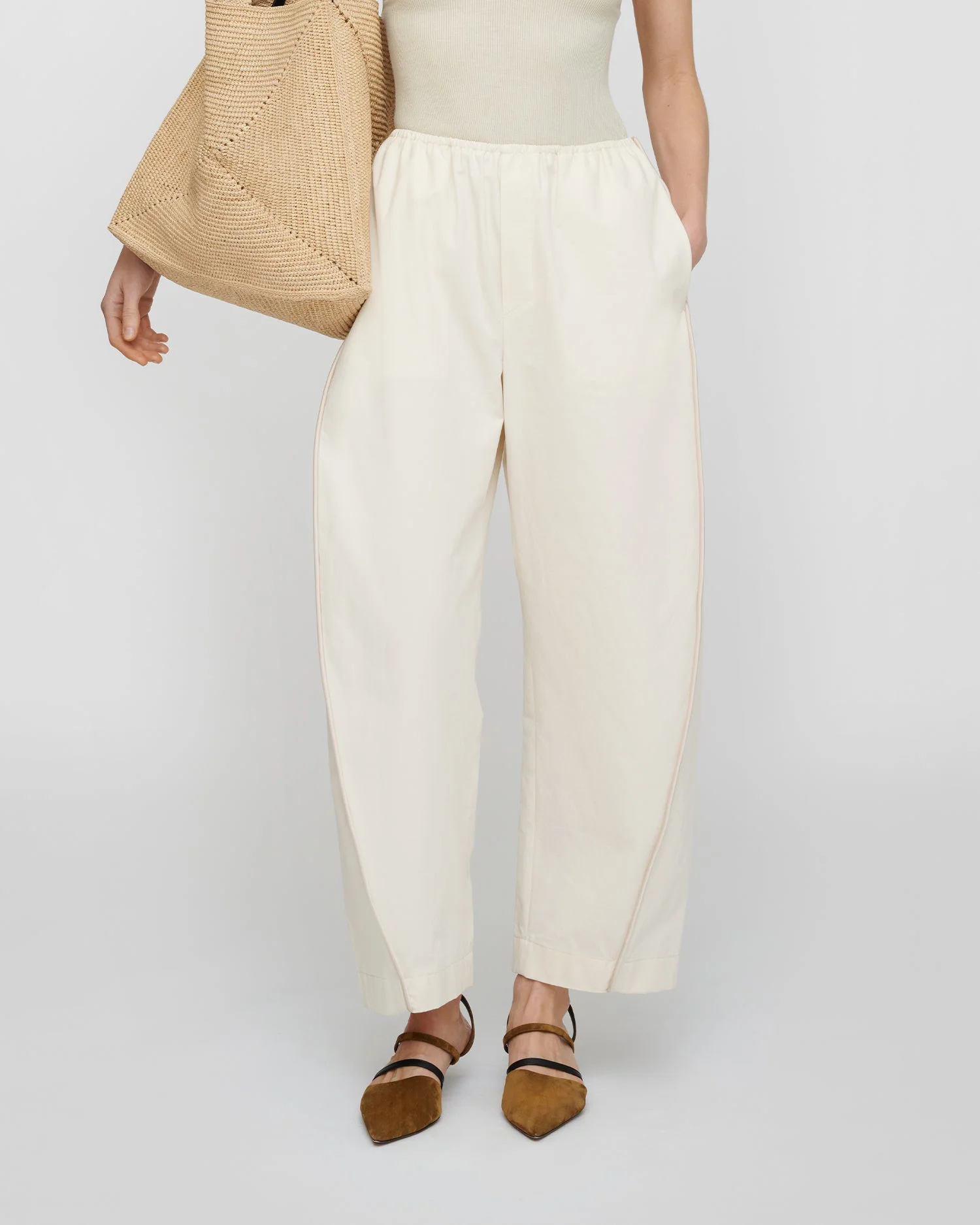 Studio Cotton Pants - 1