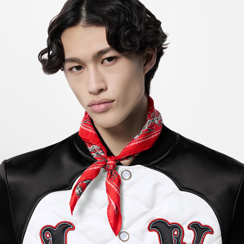 LV Rope Silk Bandana 4