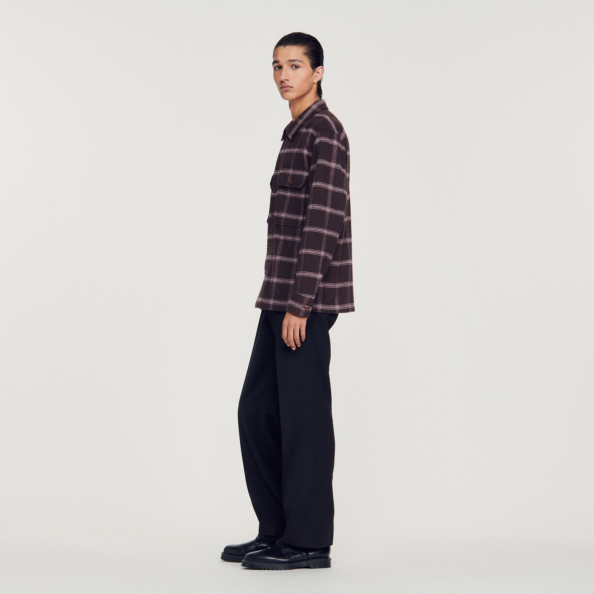 Check overshirt - 7