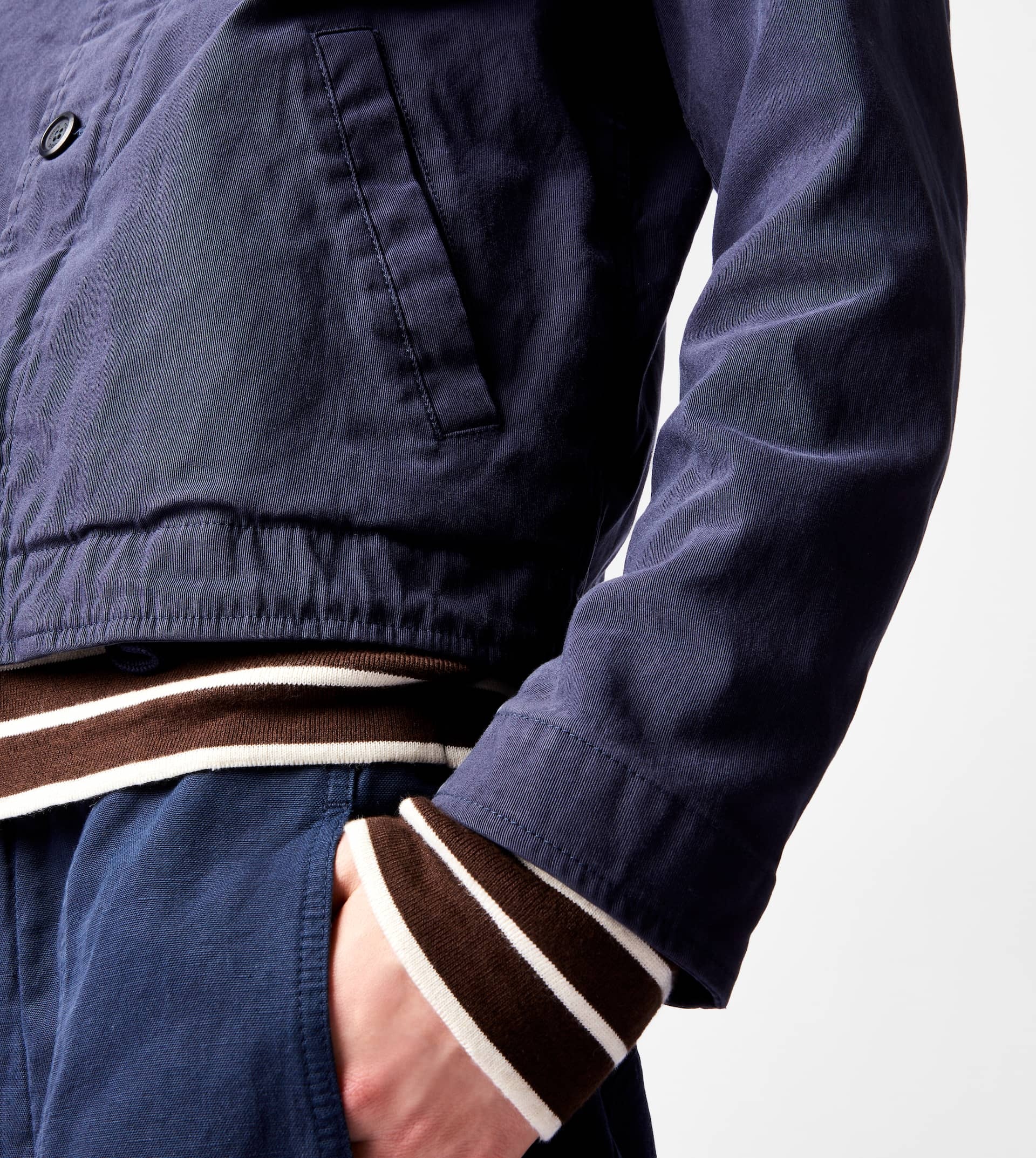 WASHED JACKET - BLUE - 5