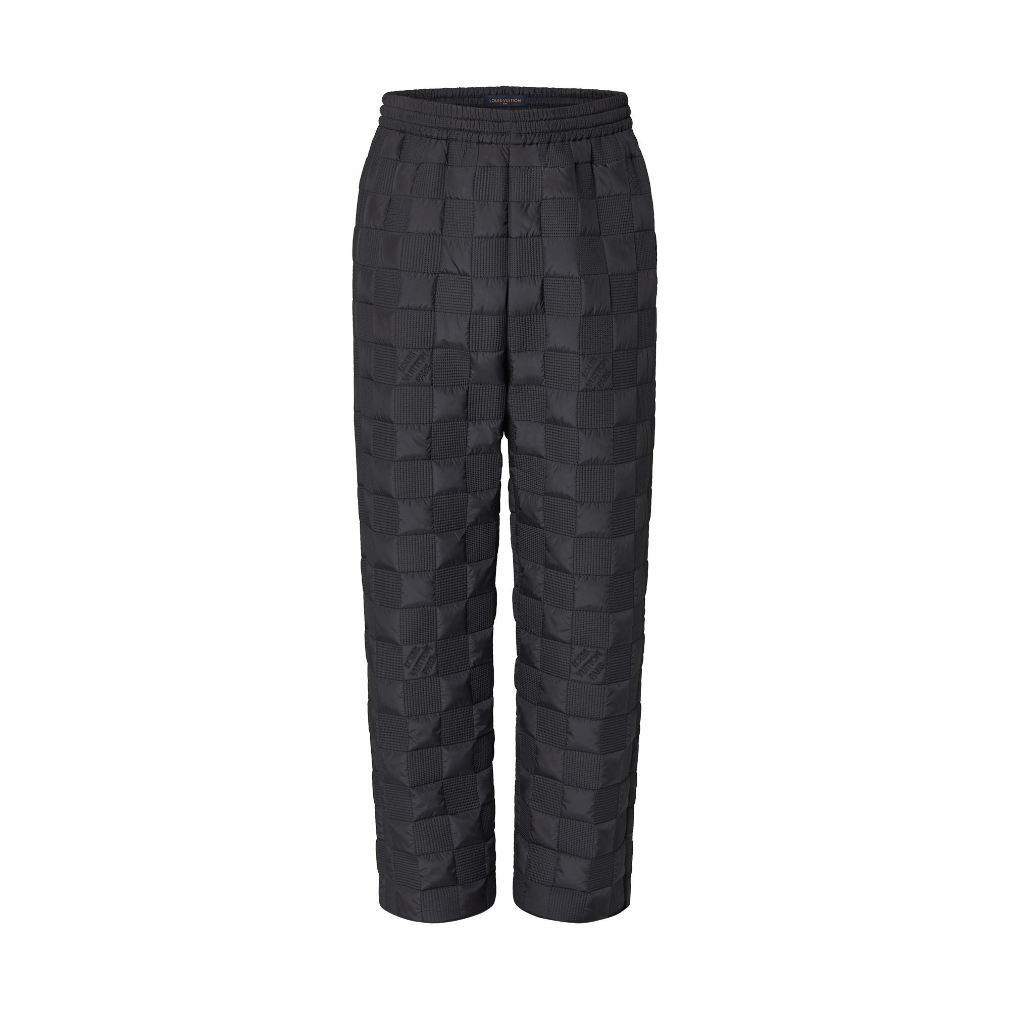 Quilted Damier Pants - 1