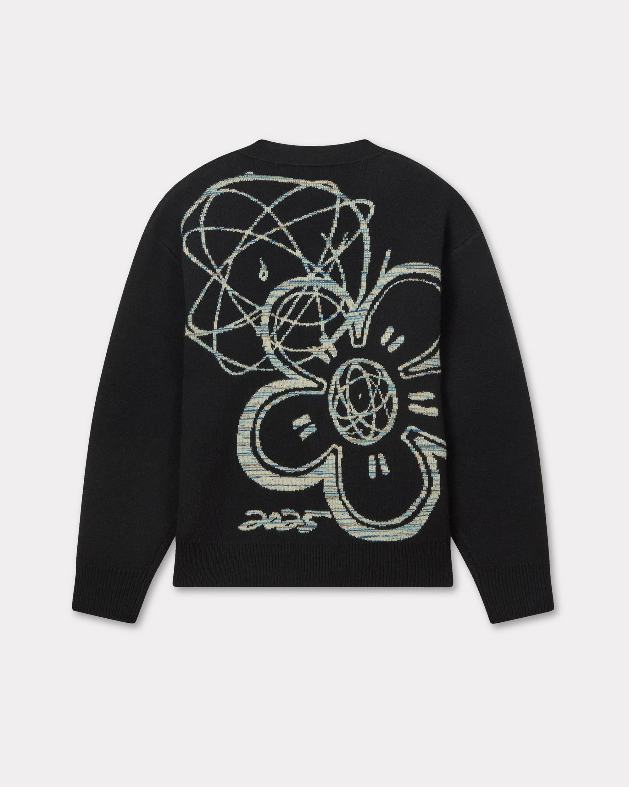 'Kenzo x Futura 2000' genderless cardigan in wool - 2