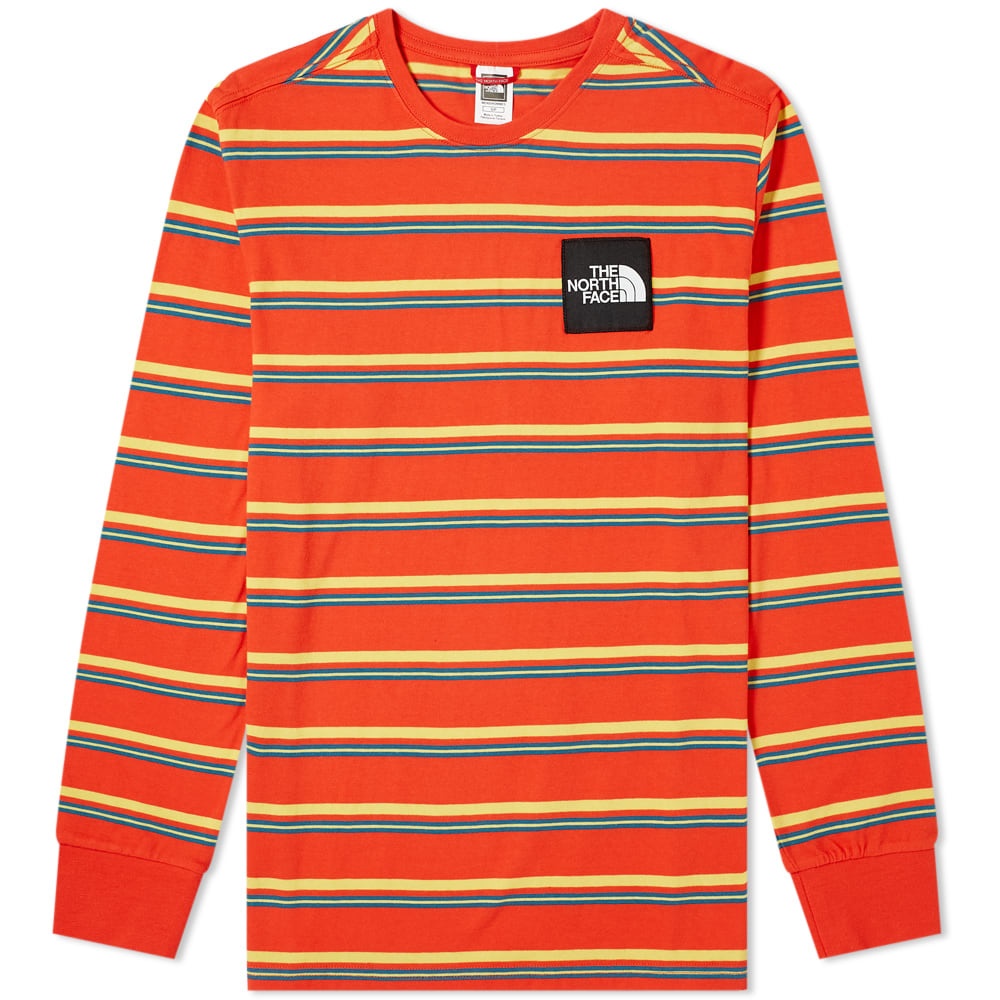 The North Face Stripe Long Sleeve Tee - 1