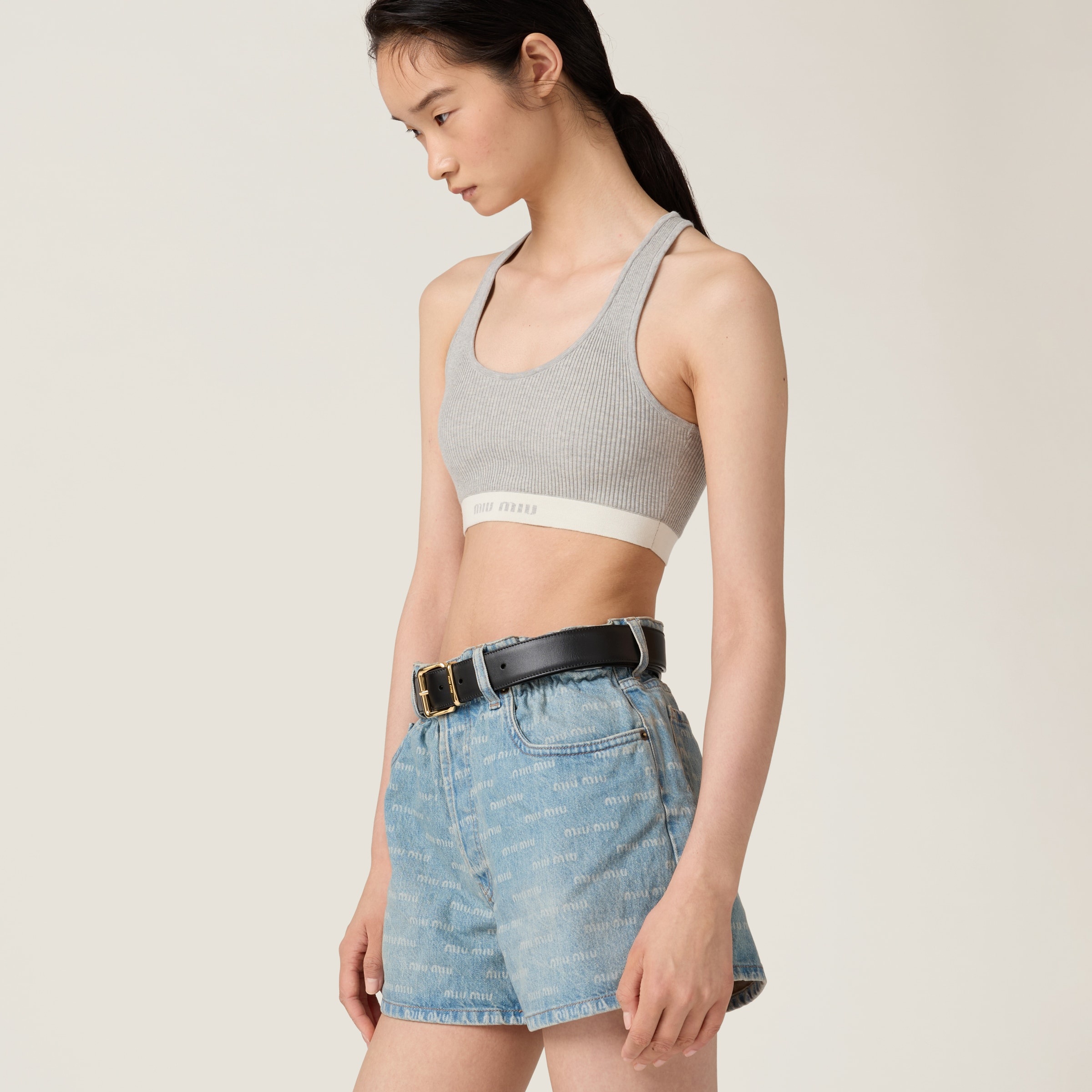 Denim shorts - 5