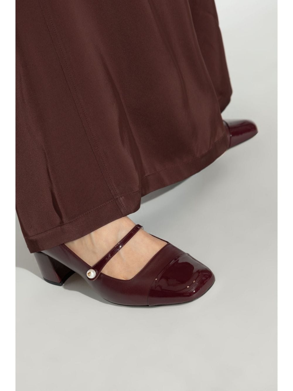 Elisa 45mm leather pumps - 2