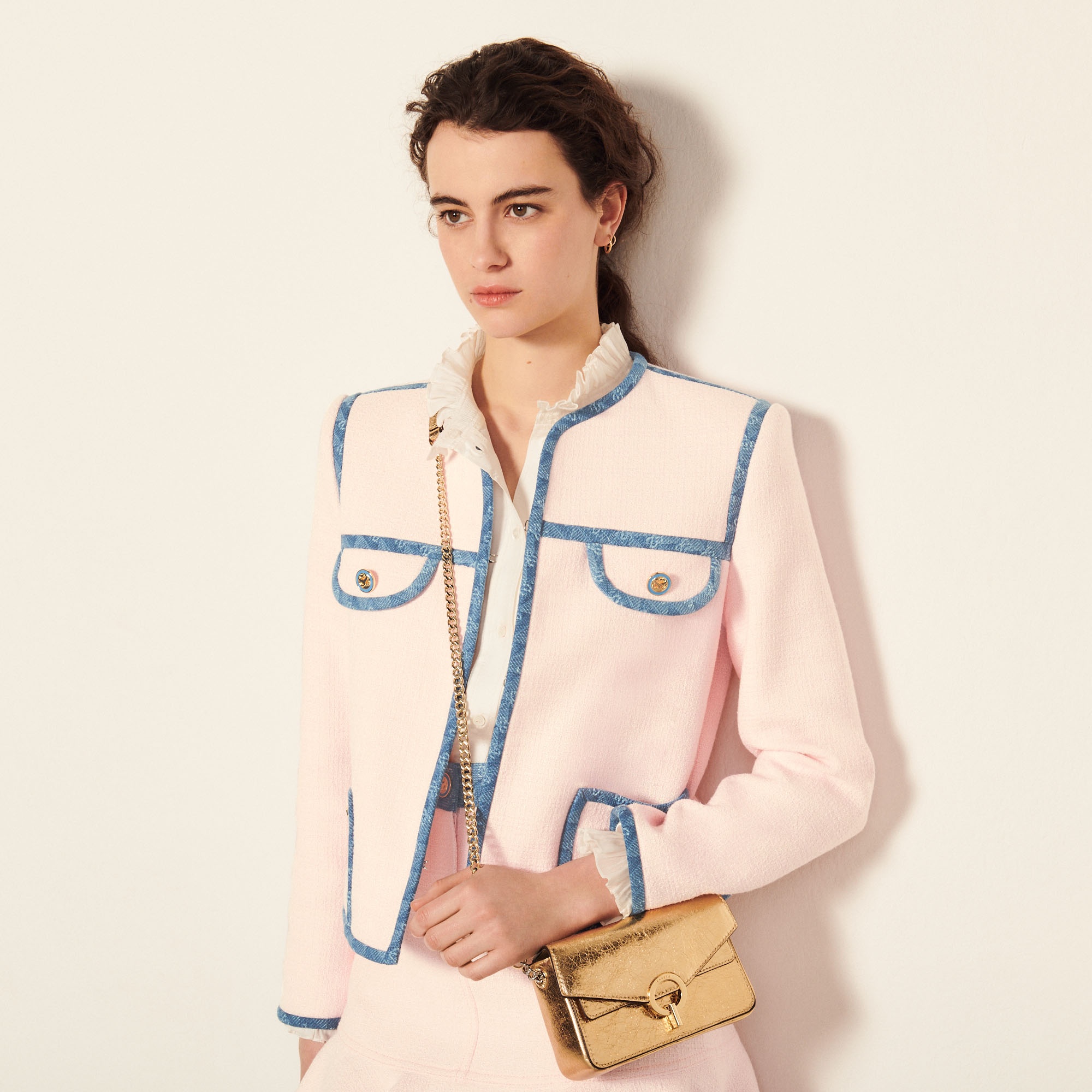 Mixed-material jacket - 2