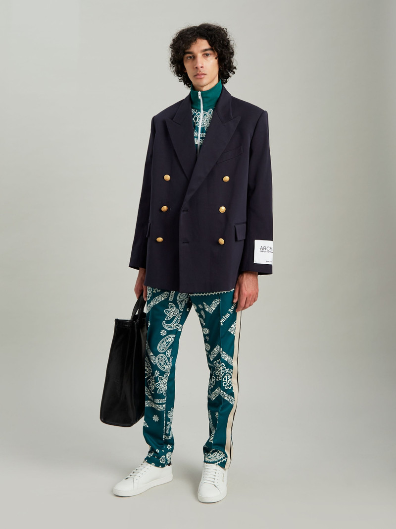 Palm Angels DOUBLE BREASTED BLAZER outlook