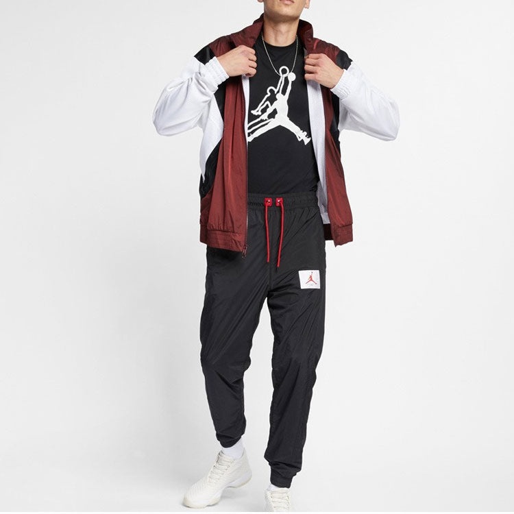 Jordan flight warm up suit hot sale
