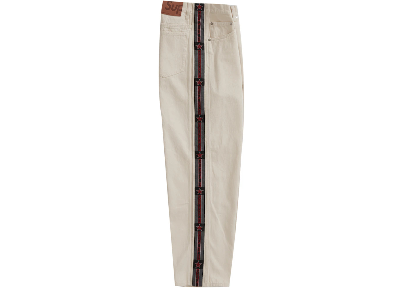 Supreme Snap-Off Baggy Jean Natural - 3