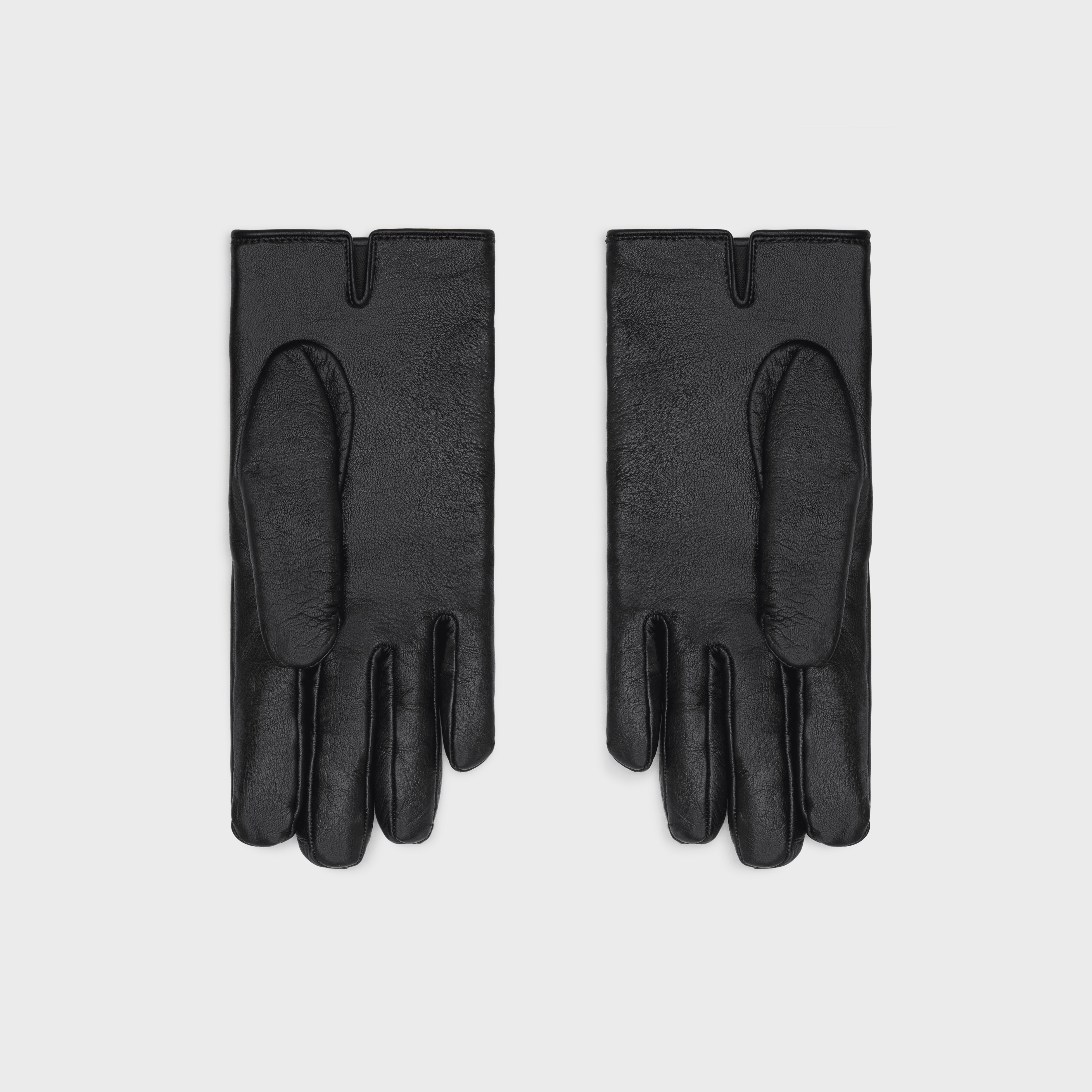 triomphe gloves in plongé lambskin - 2