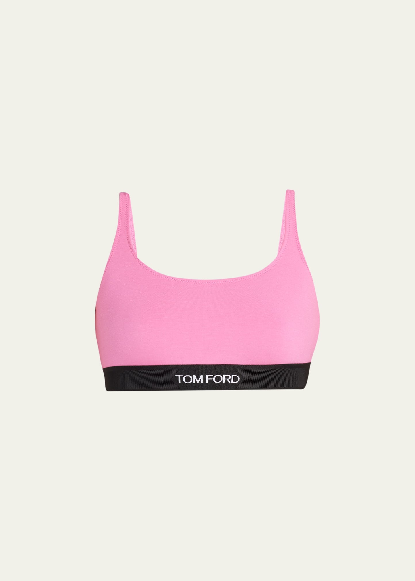 Logo Band Jersey Bralette - 5