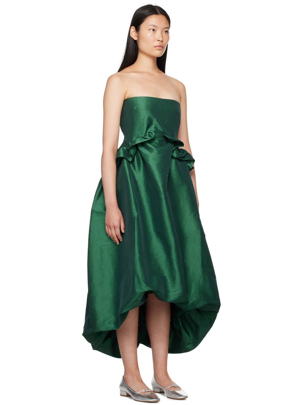 SSENSE Exclusive Green Midi Dress - 2