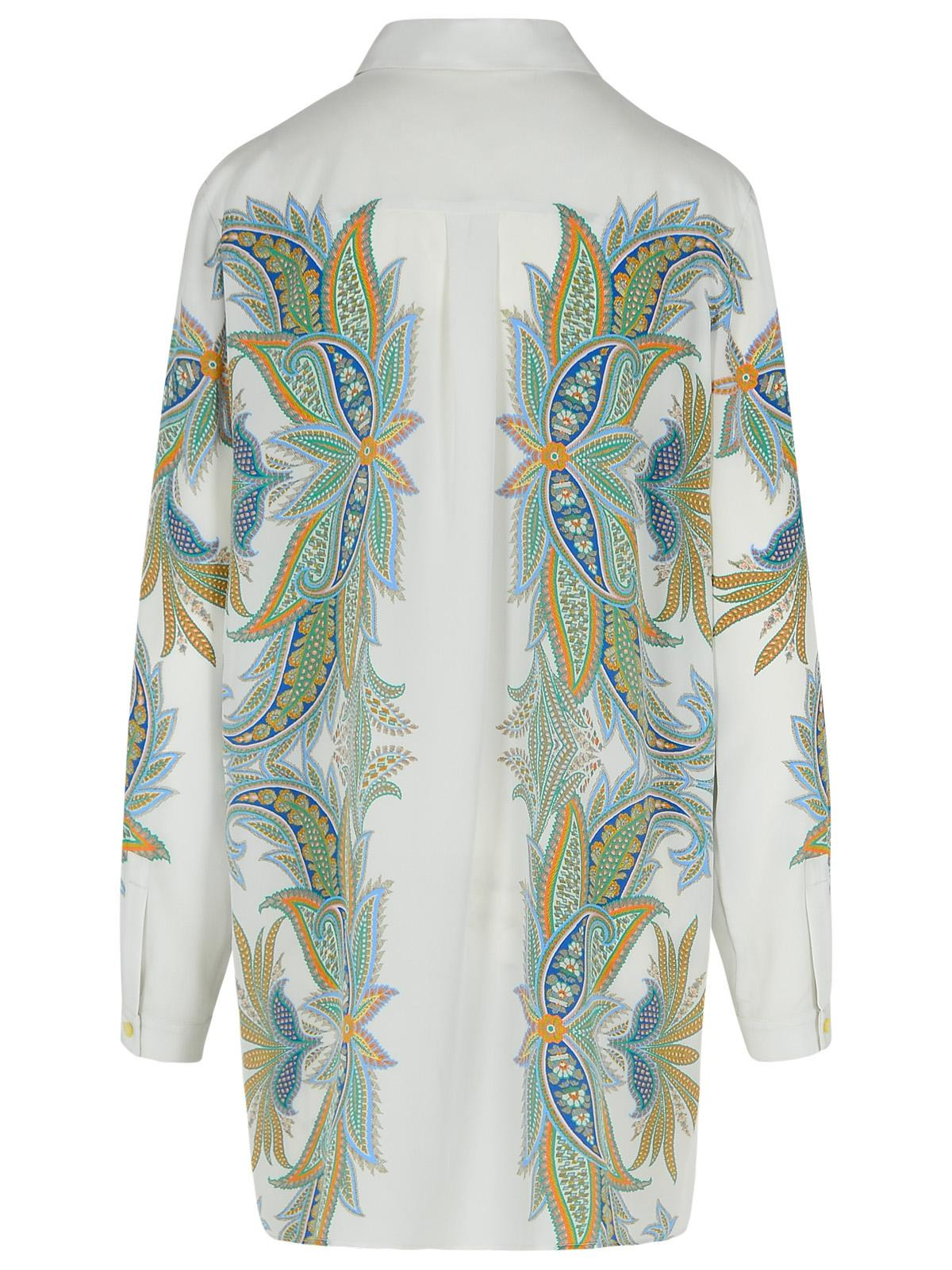 Etro Multicolor Silk Shirt Women - 3