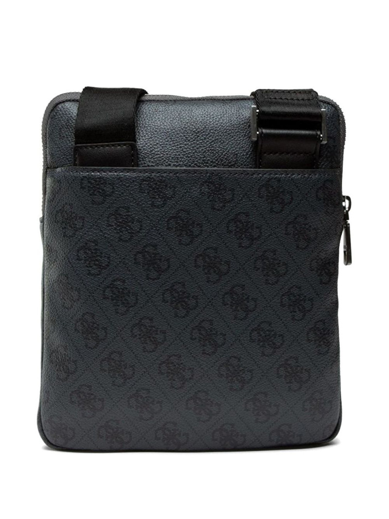 GUESS USA mini Milano logo-pattern messenger bag outlook