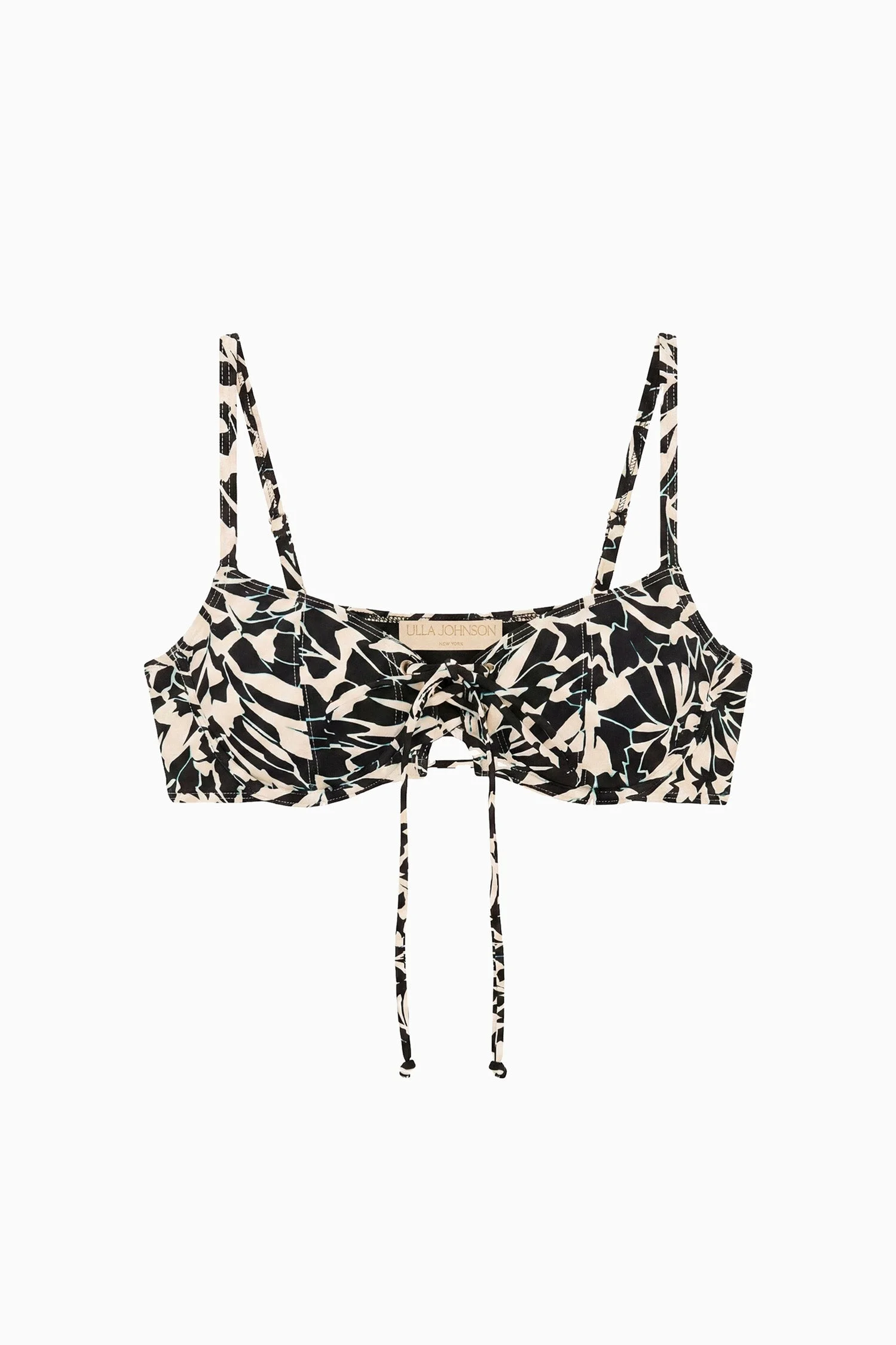 Noa Front Tie Bikini Top - 1