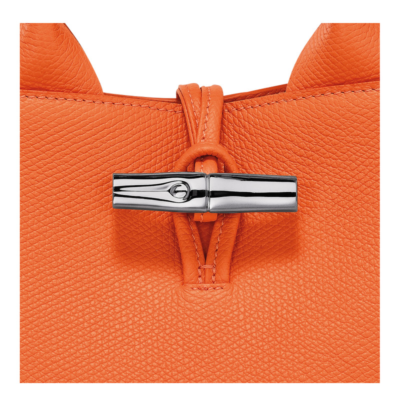 Le Roseau S Handbag Orange - Leather 3