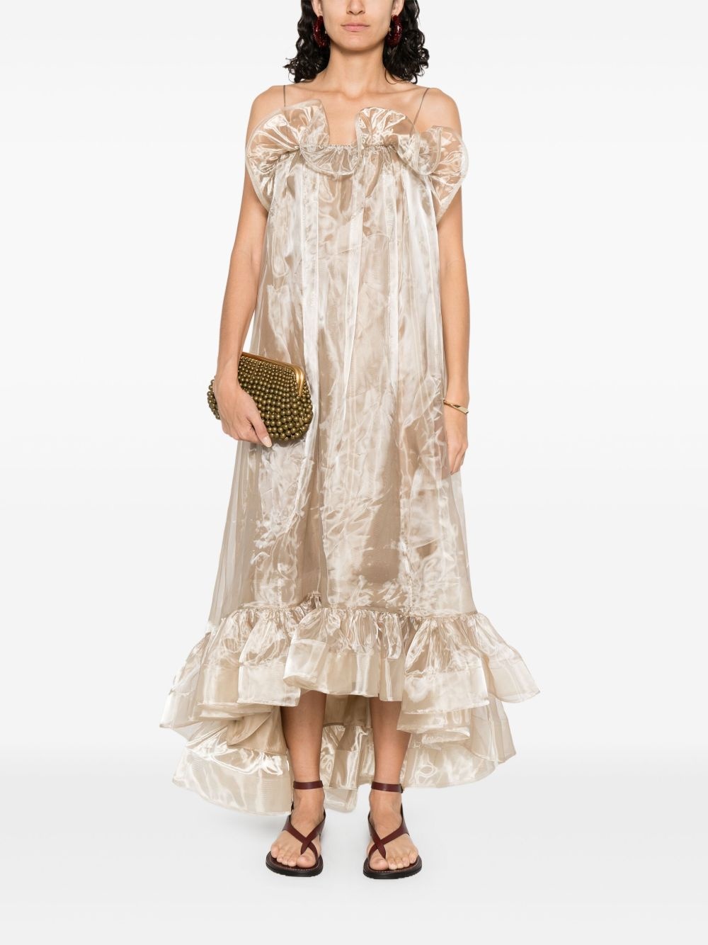 silk dress - 2