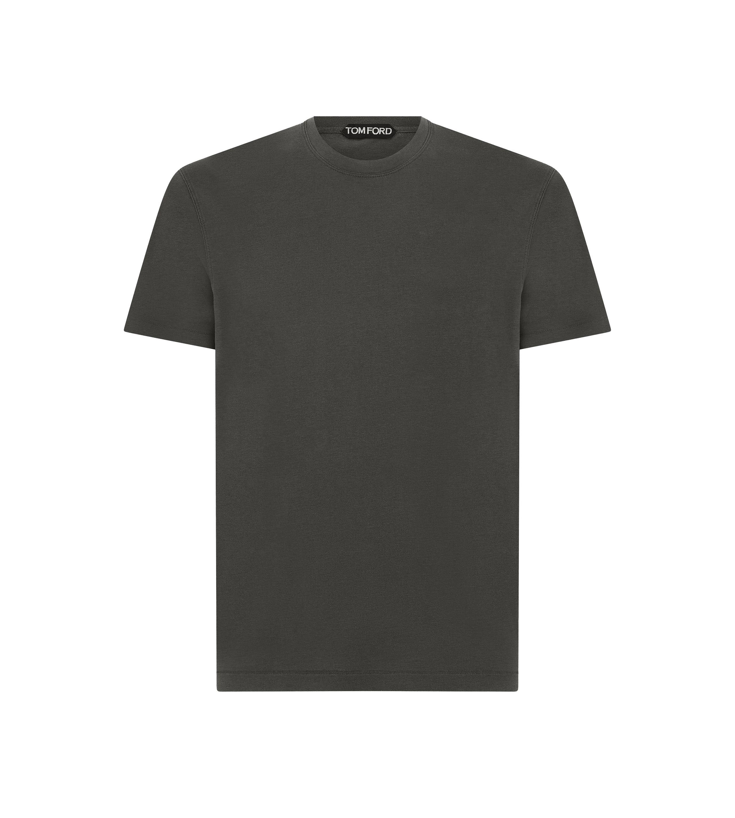 LYOCELL COTTON CREW T-SHIRT - 1