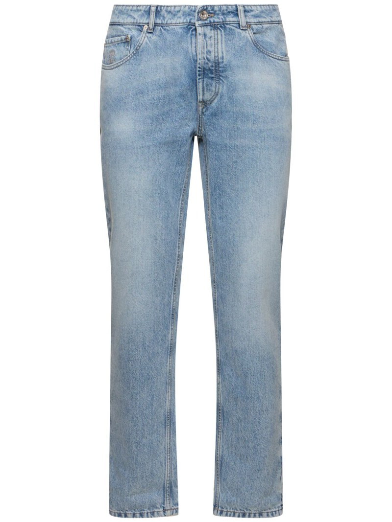 Brunello Cucinelli Cotton denim jeans | REVERSIBLE
