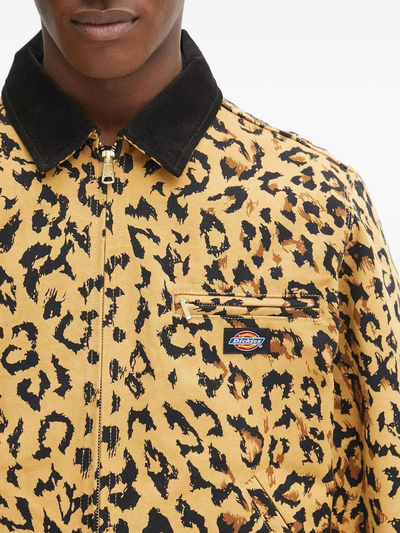 x Dickies animal-print corduroy jacket 4