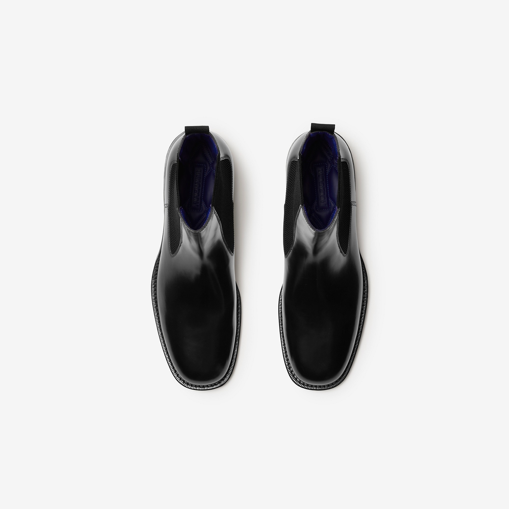 Leather Tux High Chelsea Boots​ - 5