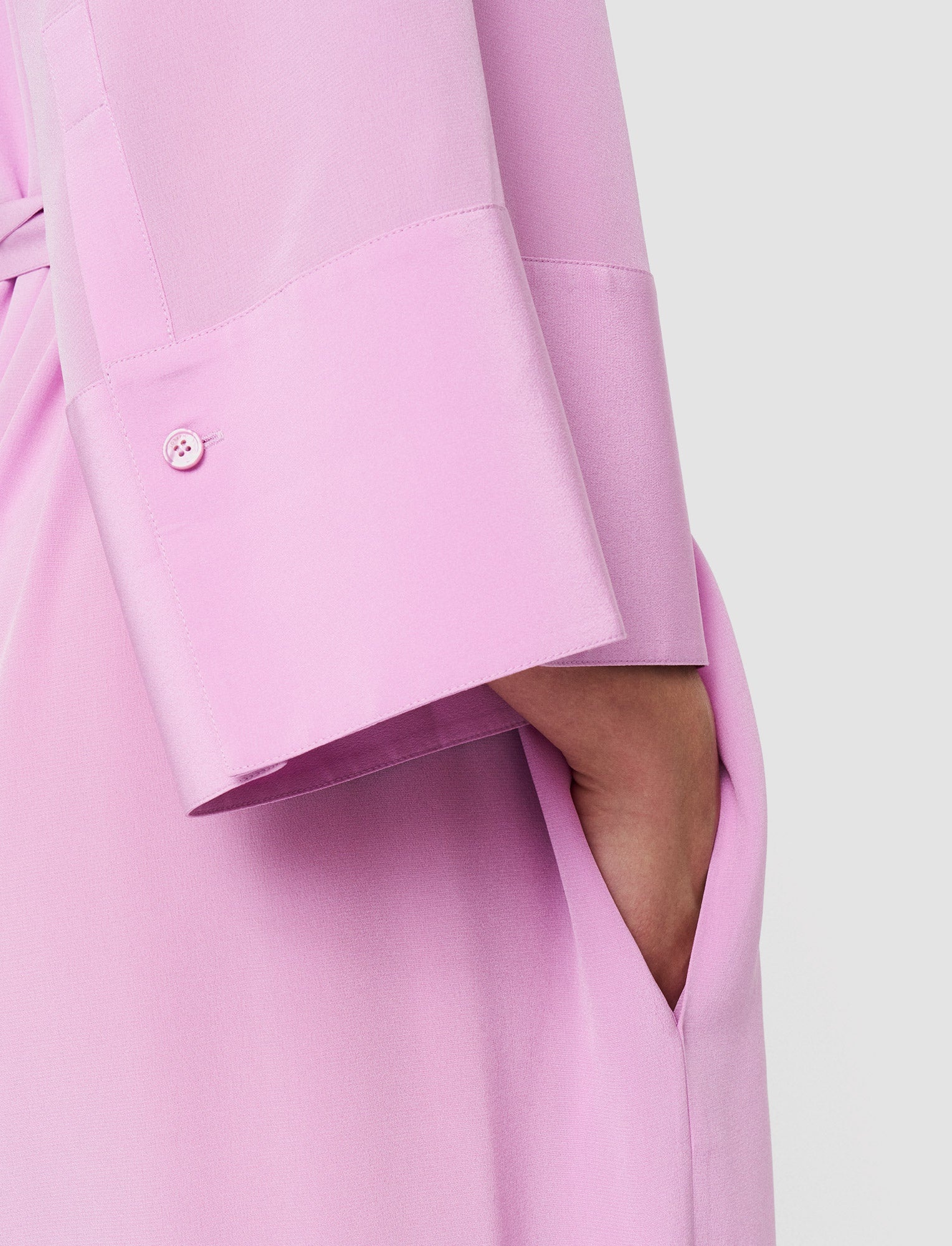 Darius Crepe de Soie Silk Dress - 4