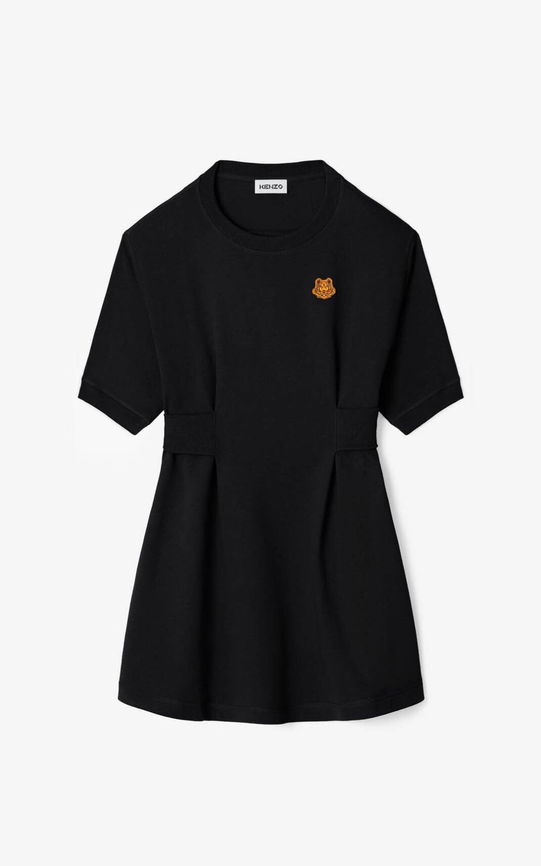 Tiger Crest fitted sweatshirt dress - 4