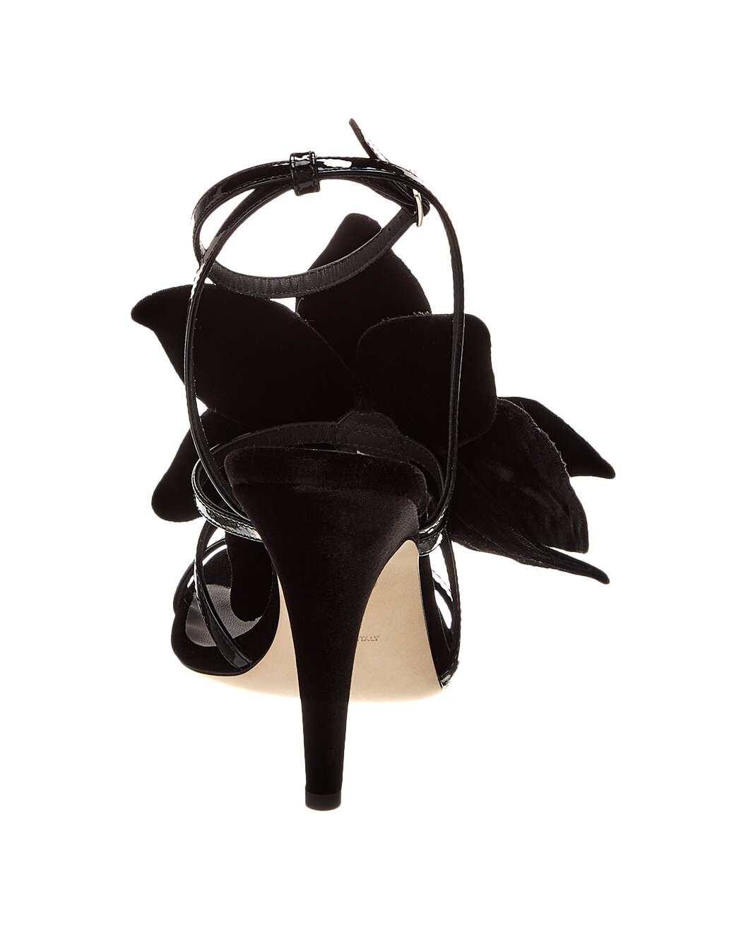 Giuseppe Zanotti Curvy 105 Velvet Sandal - 3
