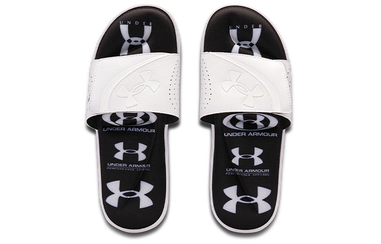 Under Armour Ignite 6 Graphic Strap Slide 'White' 3024451-101 - 4