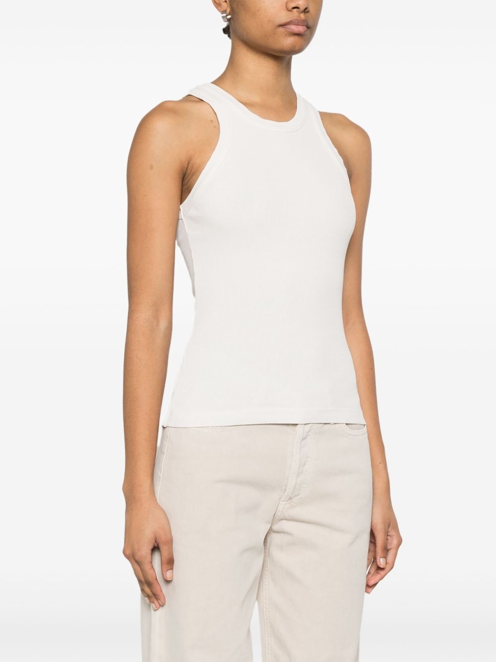 ribbed-knit tank top - 3