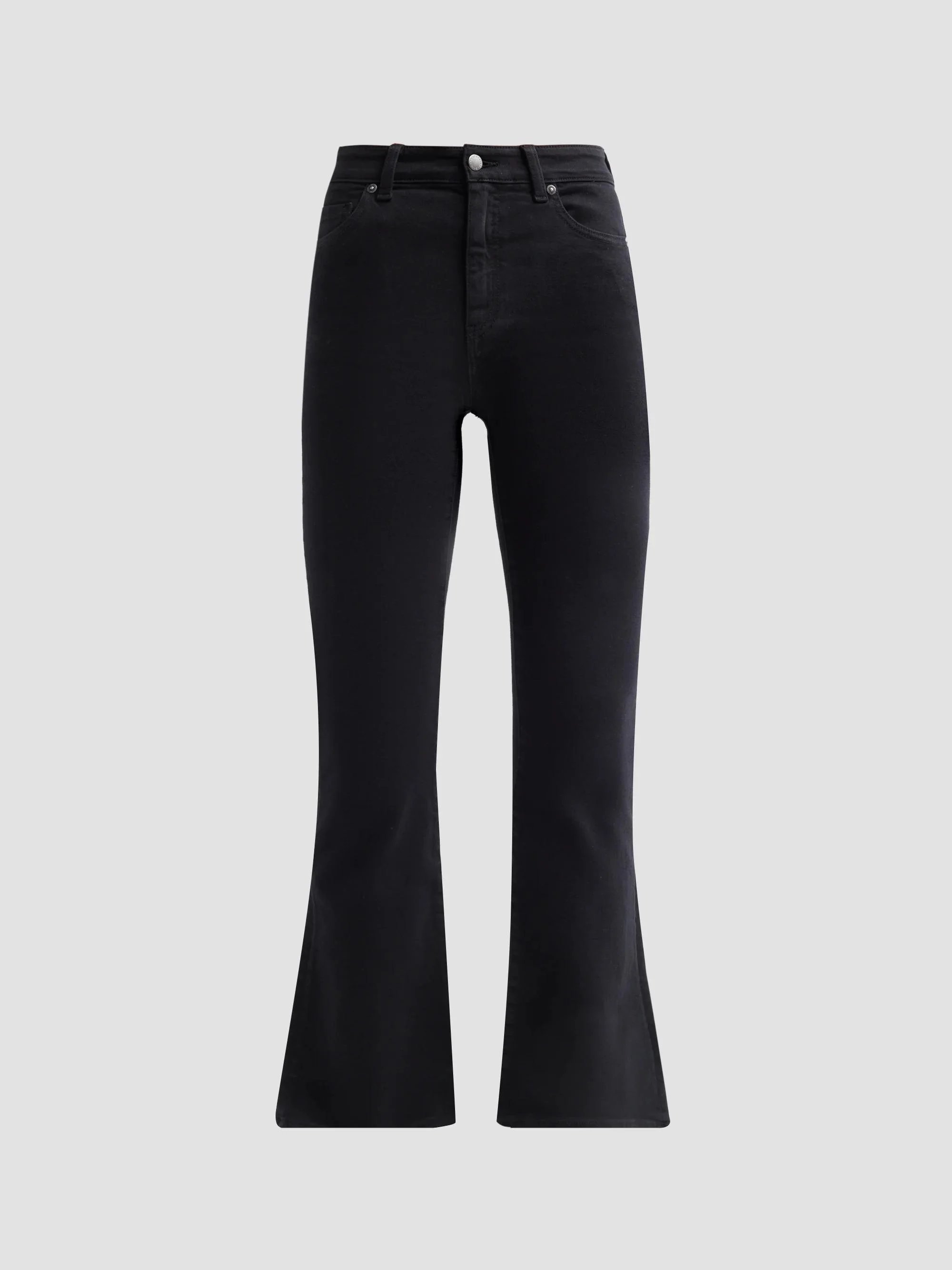 Women's Mid-Rise Bootcut Jeans - Super Black - 1