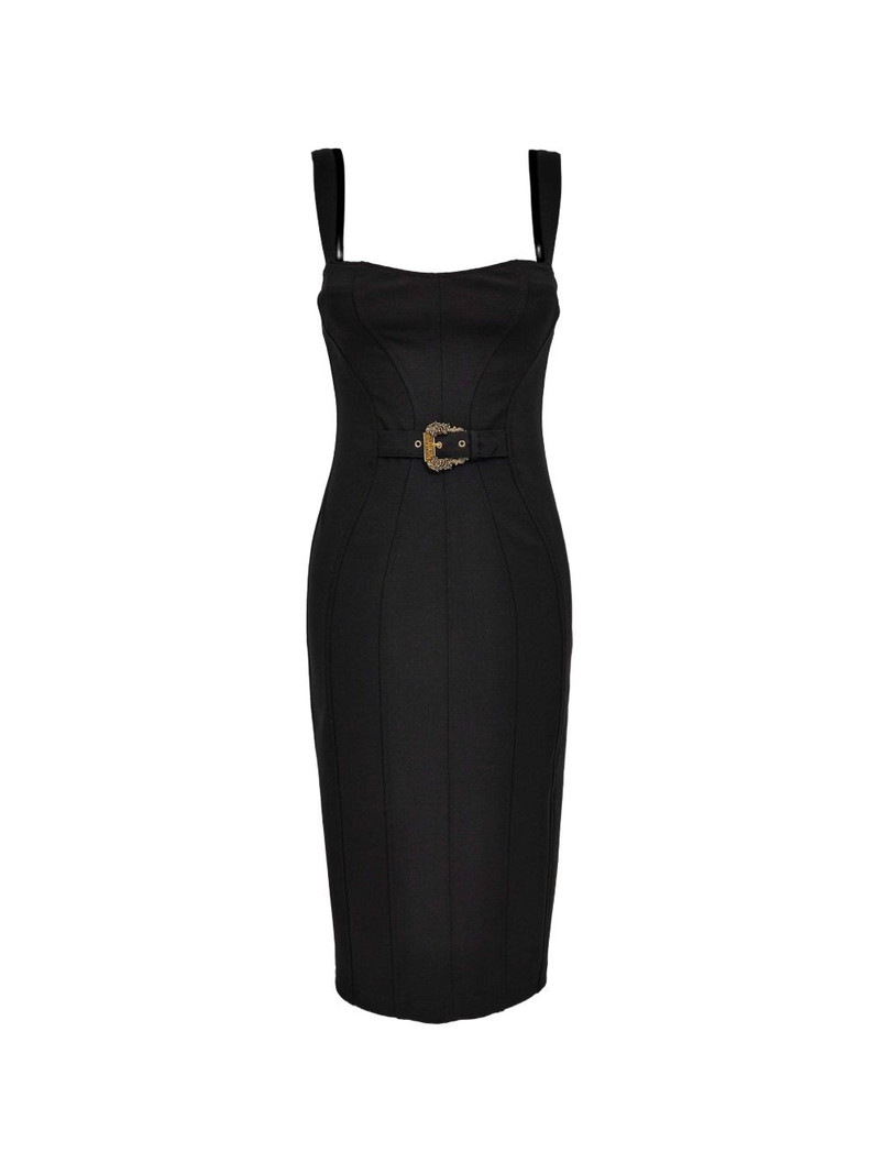buckle-detail dress 1