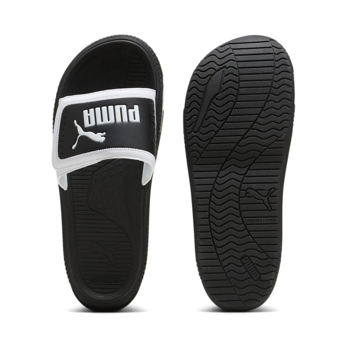 PUMA Softride Pro 24 V Slides 'White Black' 395431-02 - 4