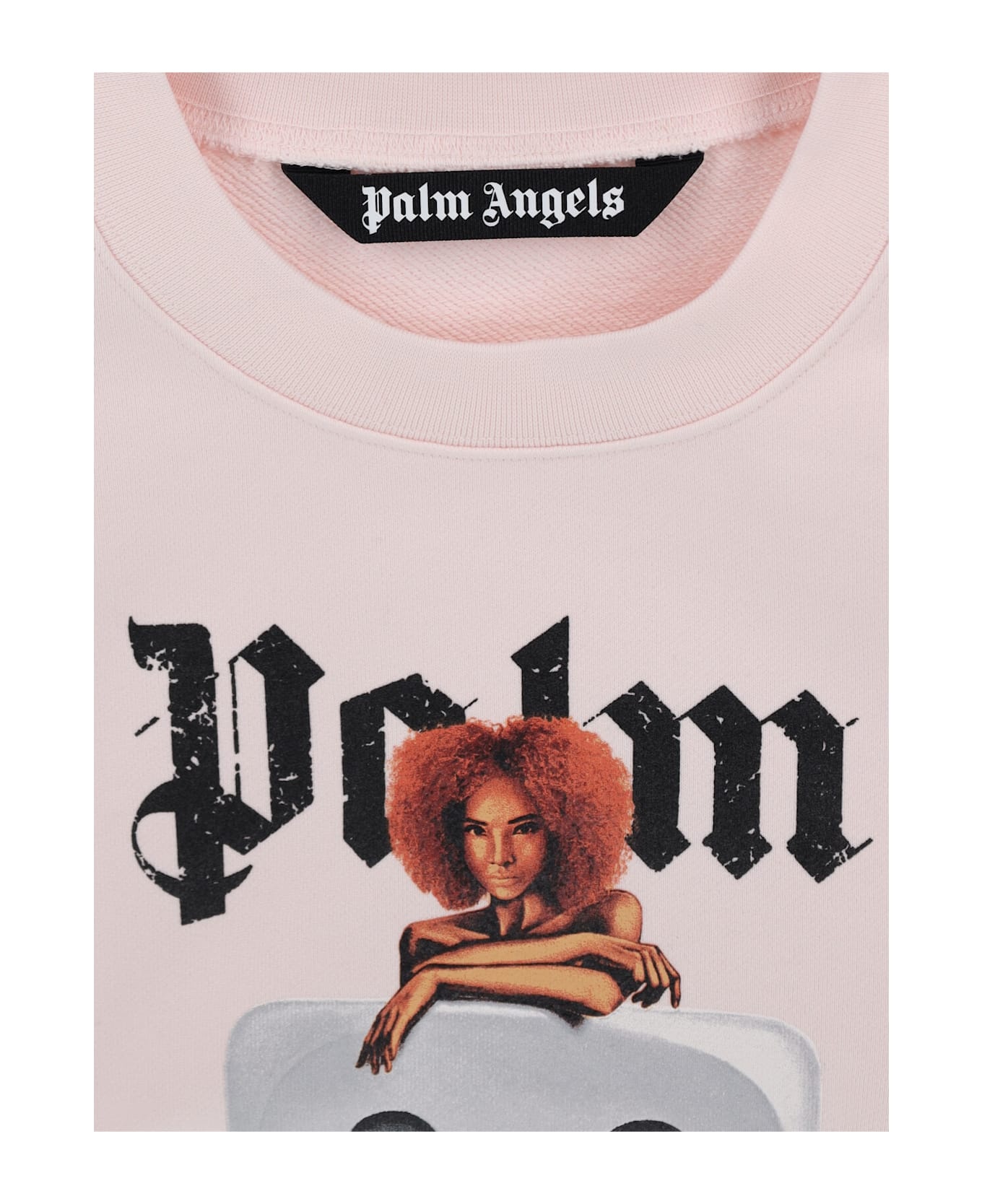 'holy Pin Up' Crew Neck Sweatshirt - 3